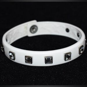 Swarovski Crystal Rubber Bracelet